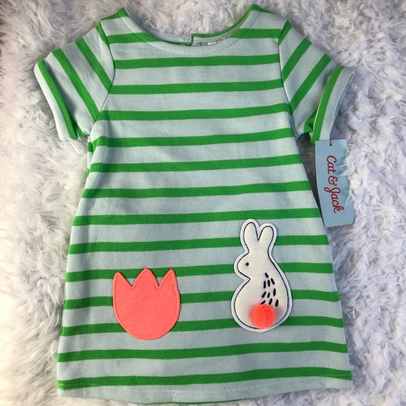 Cat & Jack Other - NWT Cat & Jack Striped Dress Size 12 Month